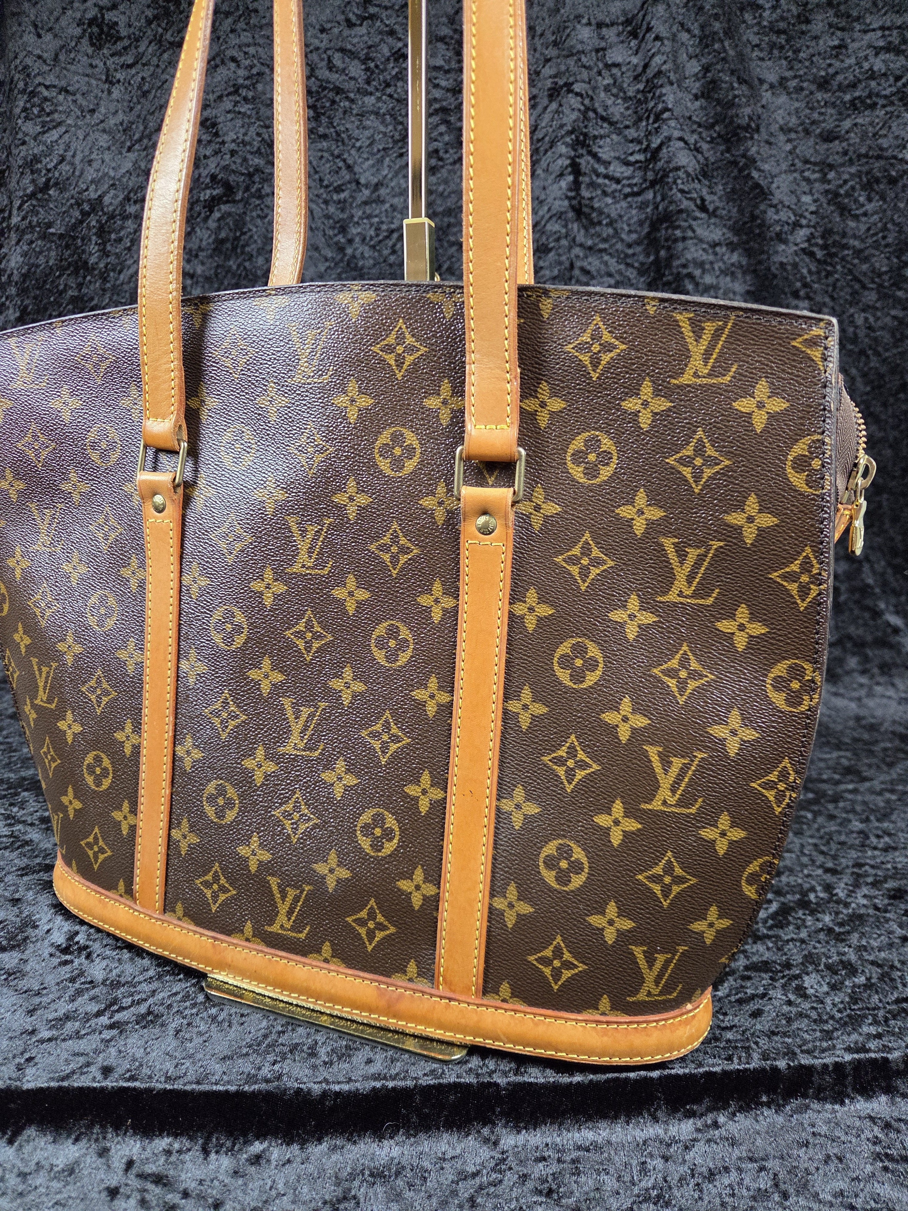 Louis Vuitton Monogram Babylone Shoulder Tote Bag, Authentic, Vintage